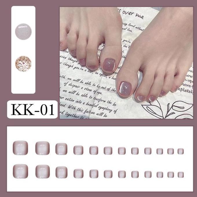 Pickme- Kuku Kaki Palsu Beli 3 Kuku Palsu Gratis 1 Kuku Palsu / Beli 5 Gratis 2 Kuku Palsu / Nail Ar