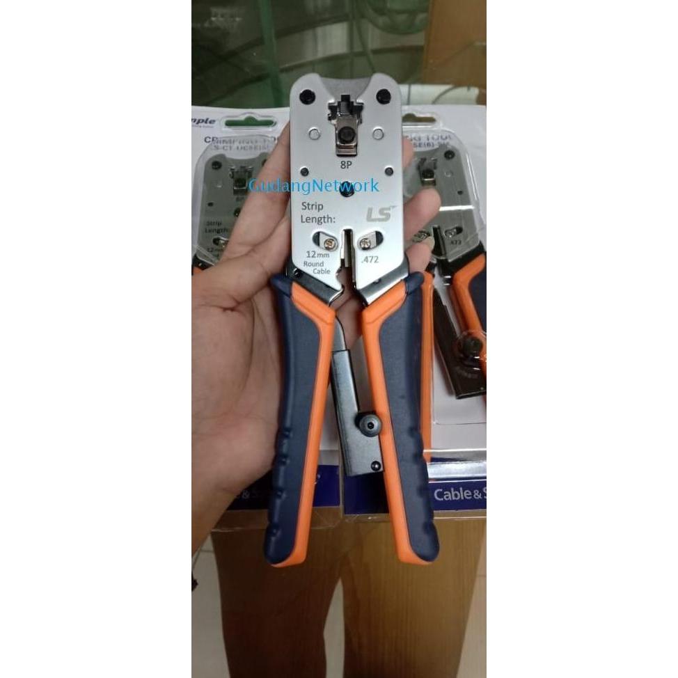LS Crimping Tool Cat 5e / Tang Crimping Rj45 Cat6 LS / tang crimmping