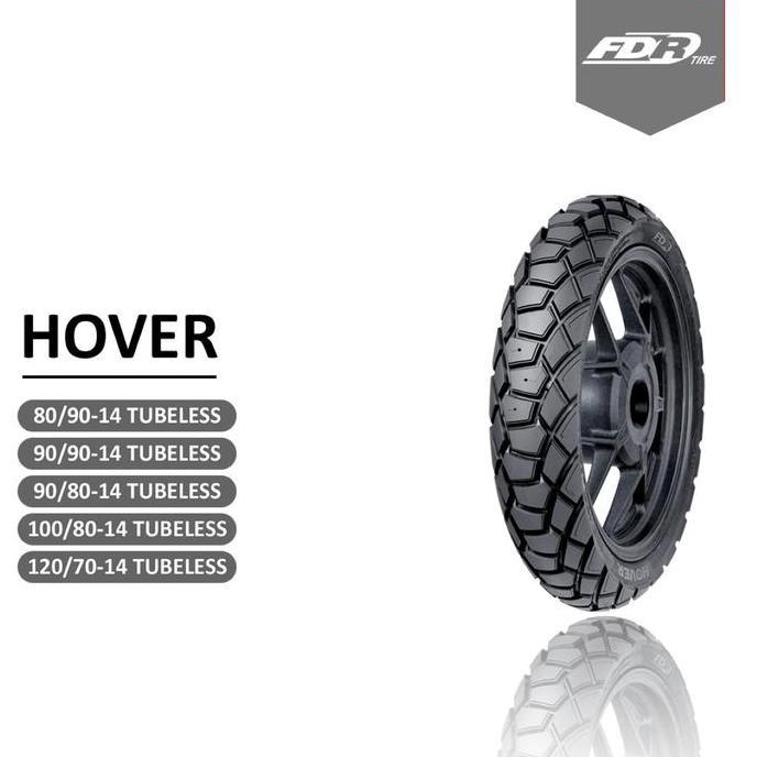 Termurah / Hot Sale Fdr Tubeless Hover Tl Ban Motor Untuk X-Ride, Honda Beat Street Semi Offroad Acc