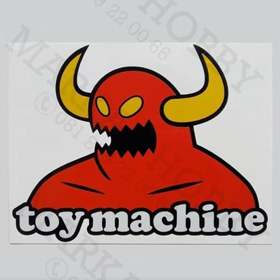 Ready stock Stiker Toy Machine Demon Logo Cutting
