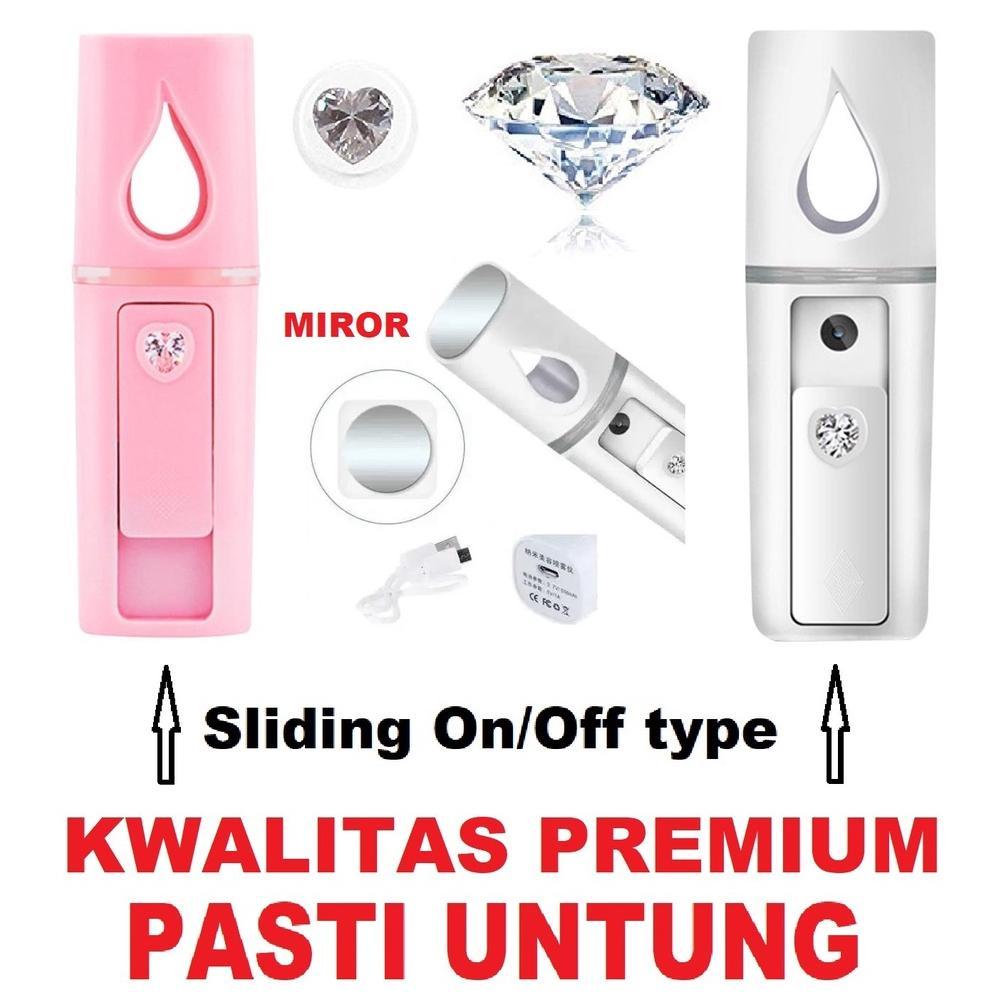 NEW DEALS ORI MINI NANO SPRAY IONS PERAWATAN KULIT WAJAH NANO MATA NANO SPRAY 2 IN 1