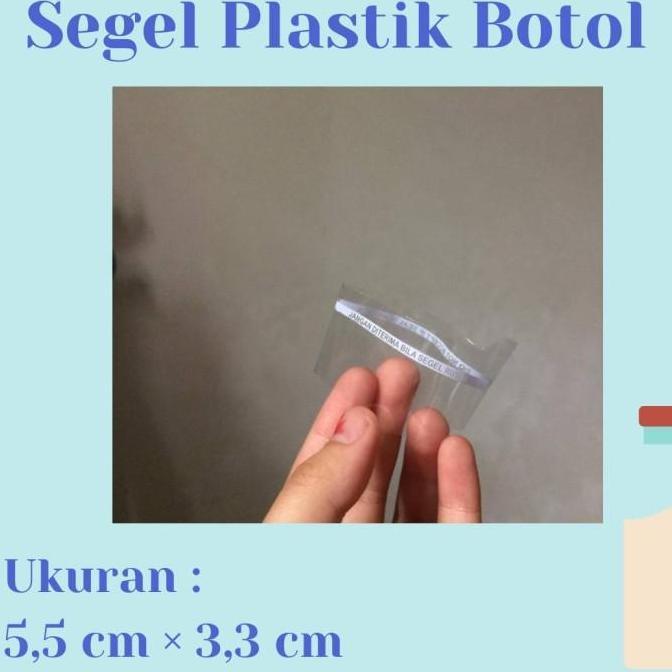 Segel Plastik Tutup Botol DO NOT / Shrink Tutup Botol