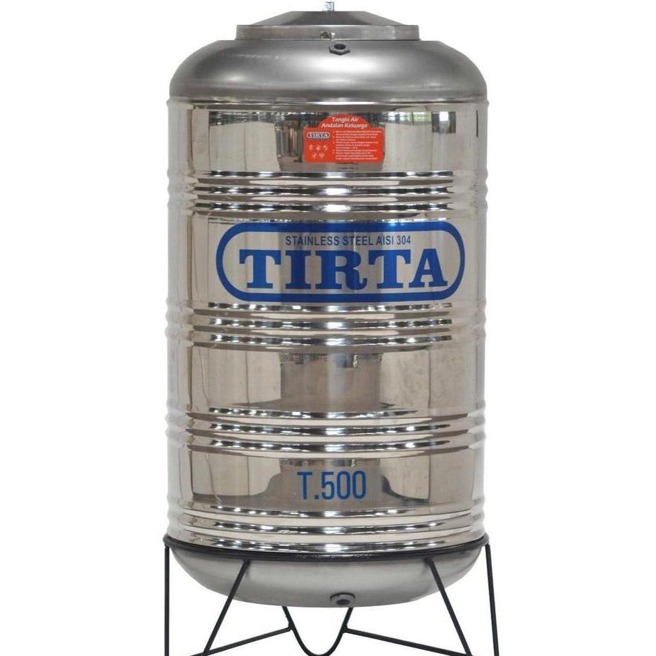 Terjangkau Tangki Air Stainless Tirta T 500 Max Toren Tandon 500 Liter