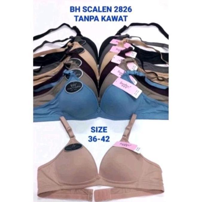 DS326 - BH SCALEN 2826 BUSA TIPIS TANPA KAWAT KAIT 2