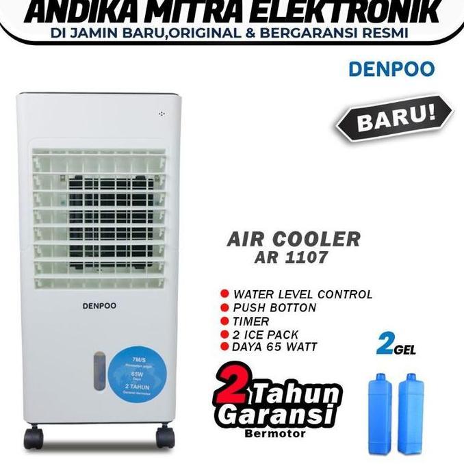 Penyejuk Ruangan Hemat Listrik Air Cooler Denpoo AR 1108