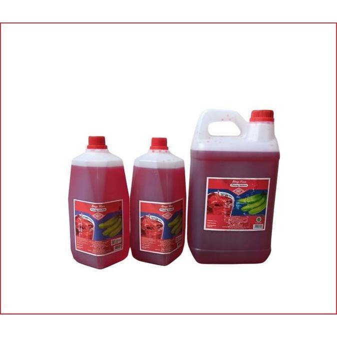 Sirup DHT Pisang Ambon  Asli Makassar 2 ltr Sirup Pisang Ijo