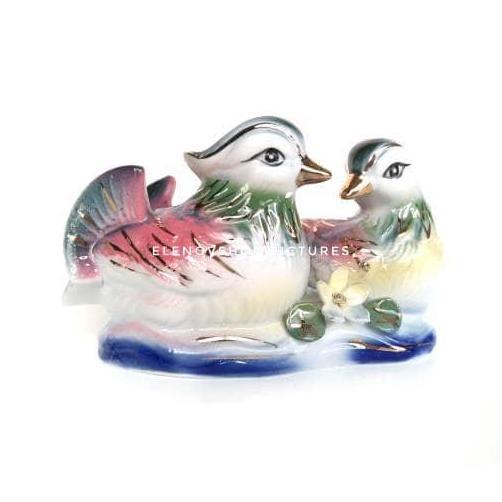 BEBEK MANDARIN KERAMIK - BEBEK YEN YANG - MANDARIN DUCK - FS091609
