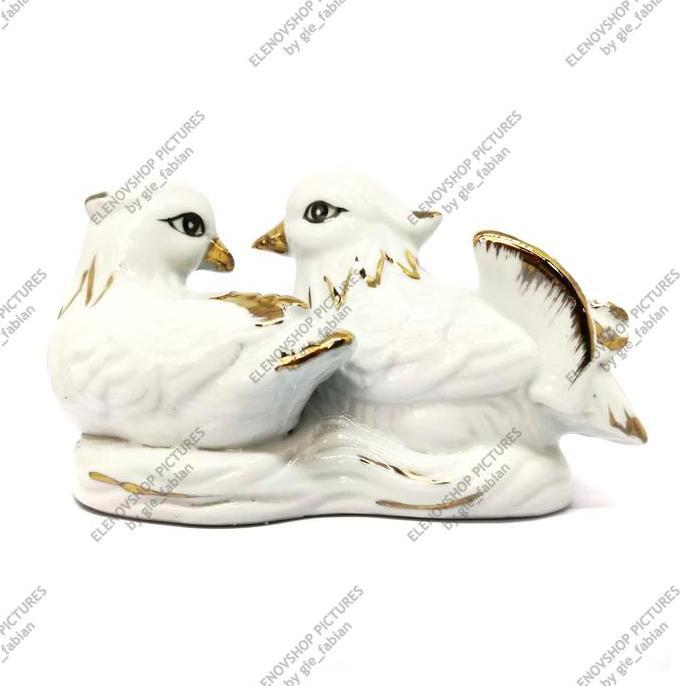 BEBEK MANDARIN KERAMIK - BEBEK YEN YANG - MANDARIN DUCK - FS091611
