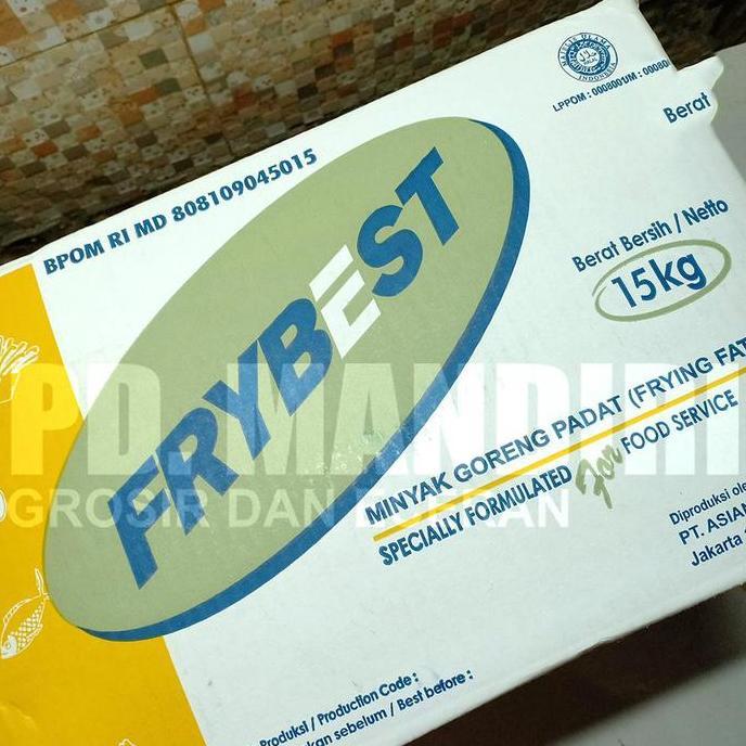 FRYBEST MINYAK PADAT 15 KG