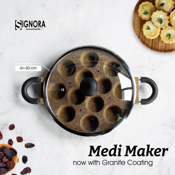 NEW Signora Medi Snack Maker Granit Coating
