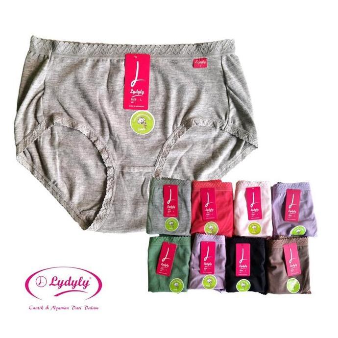 DB124 >> [ 6 Pcs ] CD Lydyly 005 Renda | Celana dalam wanita karet renda Lydyly | CD wanita