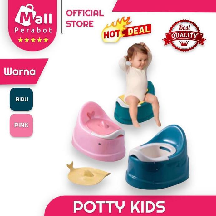 Mall Perabot | Pispot Closet Duduk Anak | Baby Potty Toilet Training Anak WC Jongkok | Latihan Porta