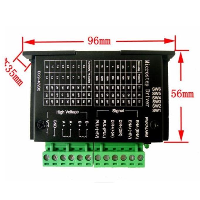 TB6600 stepper motor Driver Controller 4A 9-40V TB 6600 kontrol ready
