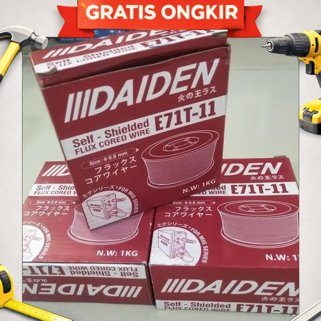 Kawat Las Daiden Mig130 Kawat Las Mig 130 Daiden Flux Core Wire 0.8Mm