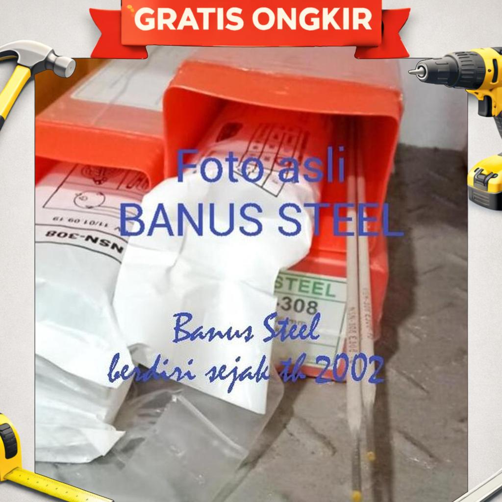 Kawat Las Stainless 2,6 Mm Nikko Steel Nsn 308 Kawat Las Cantum Per Kg