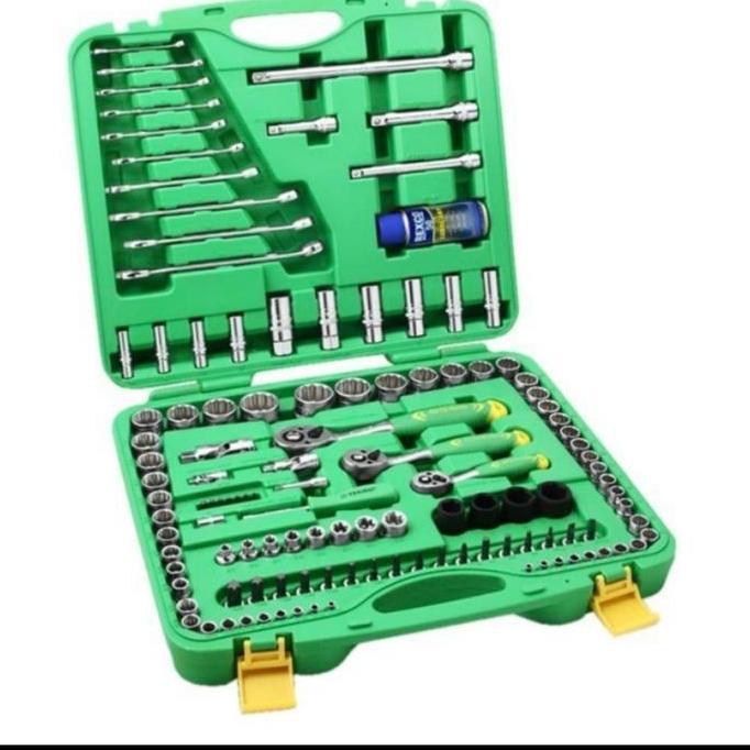Kunci sok set 120 Pcs Tekiro Hand Socket Set Tekiro 120 Pcs Orinal