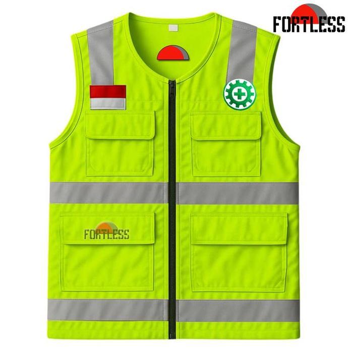 Rompi Safety - Rompi Safety - Vest Safety - Rompi Lapangan - Rompi Kerja - Rompi Proyek