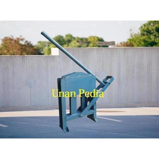 Alat Cetakan Batako-Paving Blok Manual Sistem Genjot Hand Press