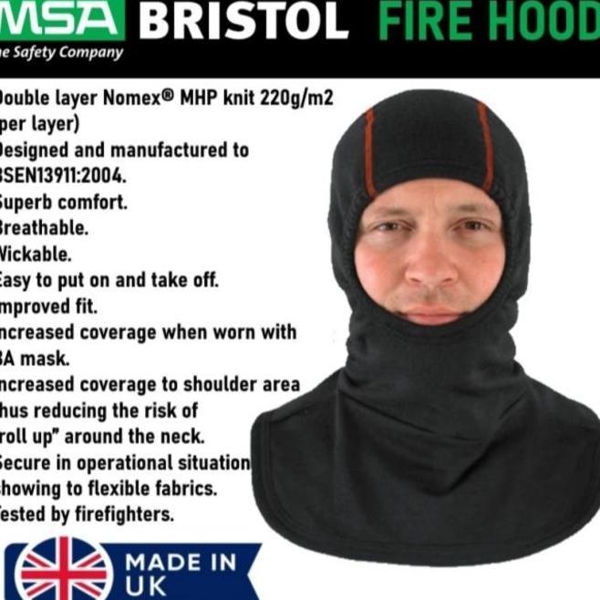 New | Msa Bristol Fire Hood / Fireman Hoods - 100% Original