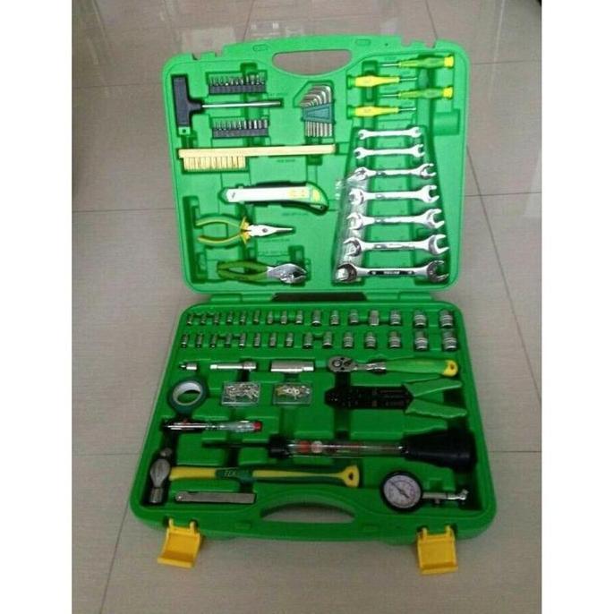 Tekiro Mechanic Tool 130 Pcs / Tekiro Tool Set MEKANIK / Tool Kit 130PCS