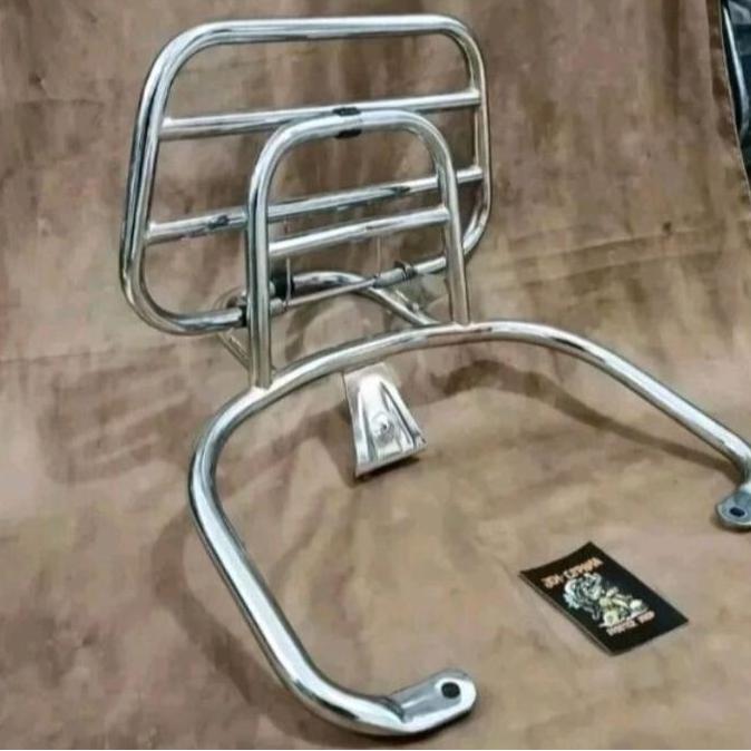 BACKRACK MOTOR LISTRIK SMOOT ZUZU - AKSESORIS MOTOR LISTRIK