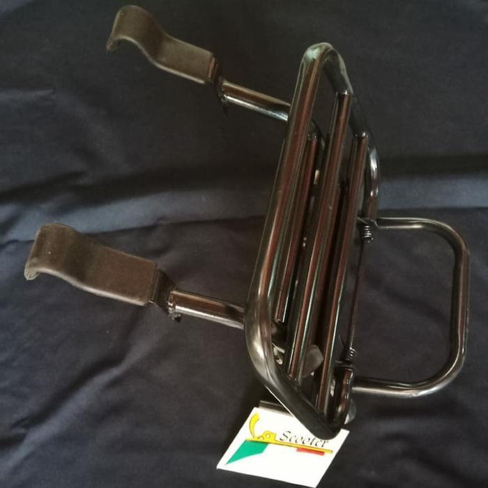 Aksesoris Vespa Super / Front Rack Original Dan Terpercaya