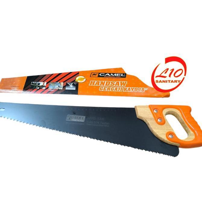 Onair- Camel Gergaji Kayu Orange Camel 18"/Pemotong Kayu Camel / Gergaji Siap Pakai