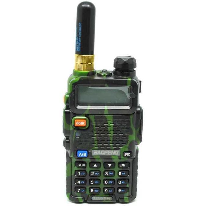 Antena HT Pendek Universal Dual Band SMA F Baofeng Universal Hitam Baofeng Pofung Quansheng dll read