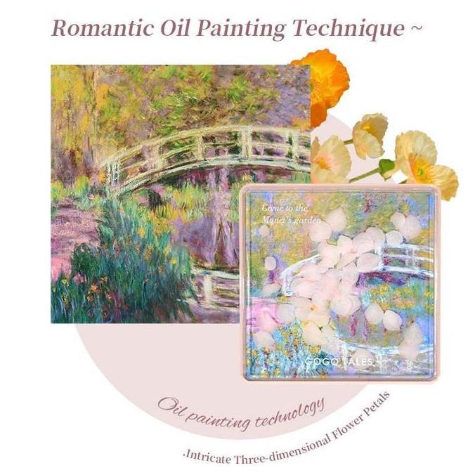 Bytwll- Palet Eyeshadow Gogo Tales Secret Garden Van Gogh Dengan 9 Warna Terinspirasi Dari Lukisan V