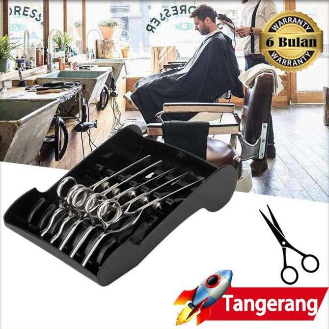 RETEKNO Tempat Gunting Salon Rak Holder Sisir Rambut Organizer Sisir