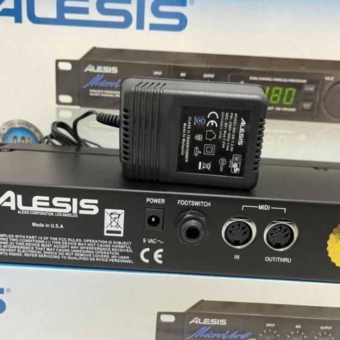 Singover- Effect Vocal Alesis Microverb4 Original Alesis Made In Usa Amplifier Mixer Soundcard Speak