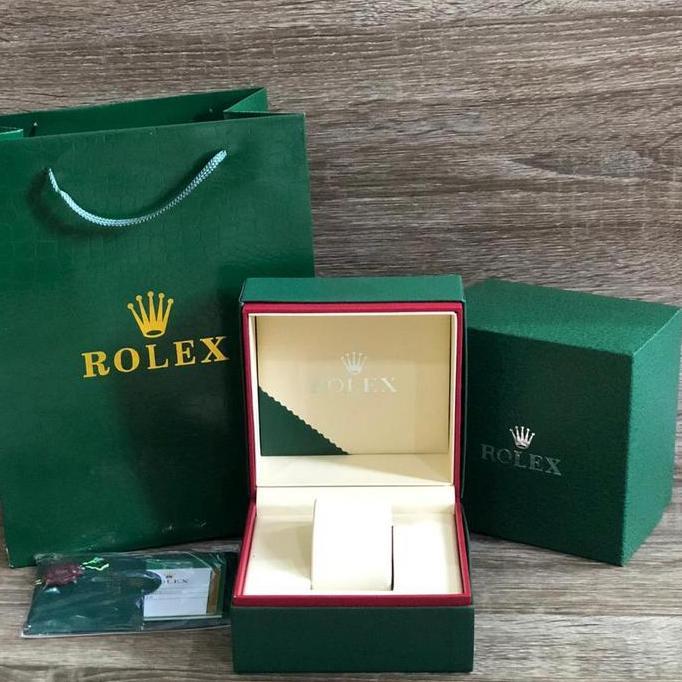 KOTAK JAM TANGAN ROLEX ORIGINAL HIJAU KODE 1136