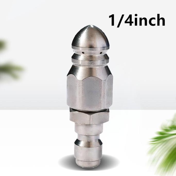 NDA 1/4inch Nozzle Tip Jet Cleaner Nozzle Pembersih Saluran Air Nozzle Pembersih Pipa/Nozzle Water J