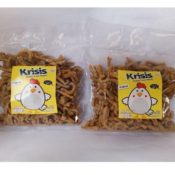 Kripik Usus ayam KRISIS 1 kg usus crispy goreng