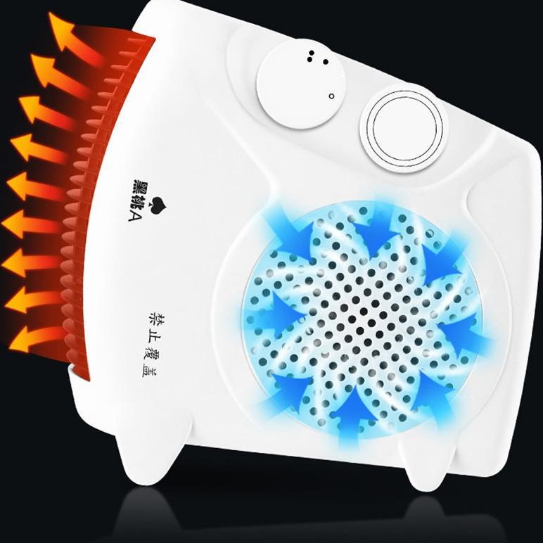 BIG PROMO Alat Pemanas Ruangan 600W Portable Penghangat Ruangan Untuk Kamar