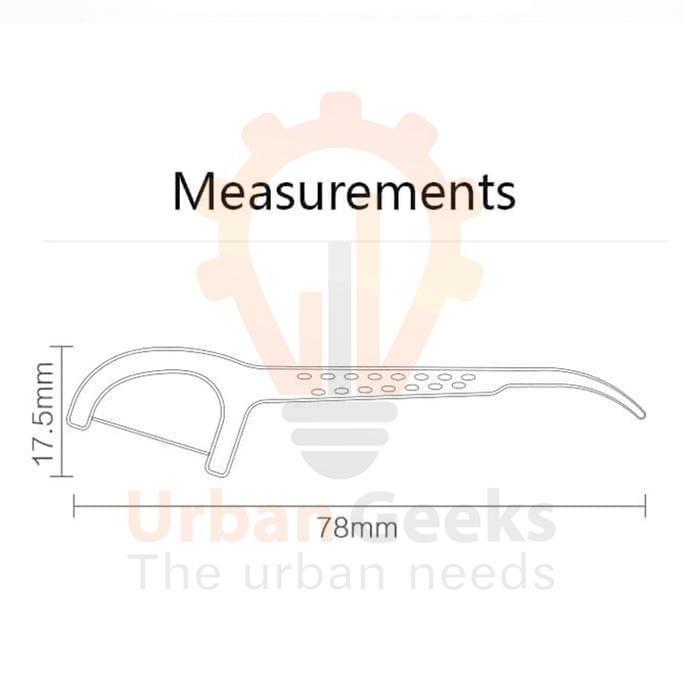 Willll- Dr Bei Dental Floss 2 In 1 - Benang Tusuk Gigi