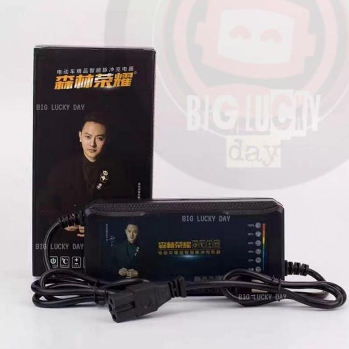 PREMIUM CHARGER 48V 12AH SEPEDA LISTRIK ADAPTOR UNIVERSAL UNTUK SEMUA MERK SELIS UWINFLY EXOTIC GODA