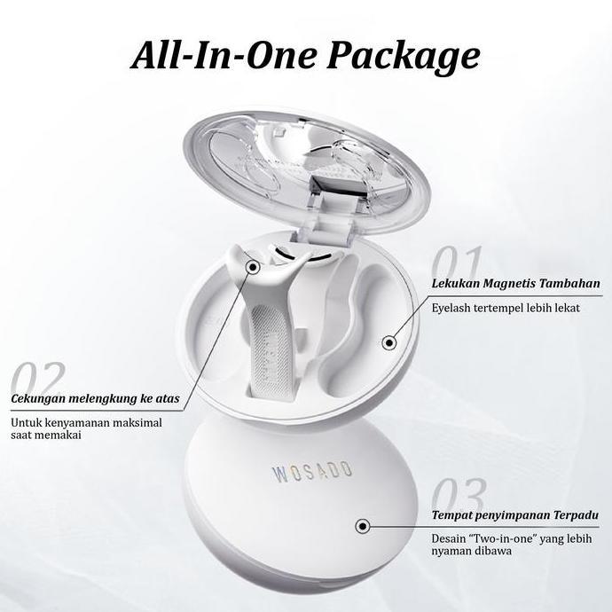 Bytwll- (Fox Legend) Wosado Bulumata Magnetic Bulumata Natural Eyelash Extention