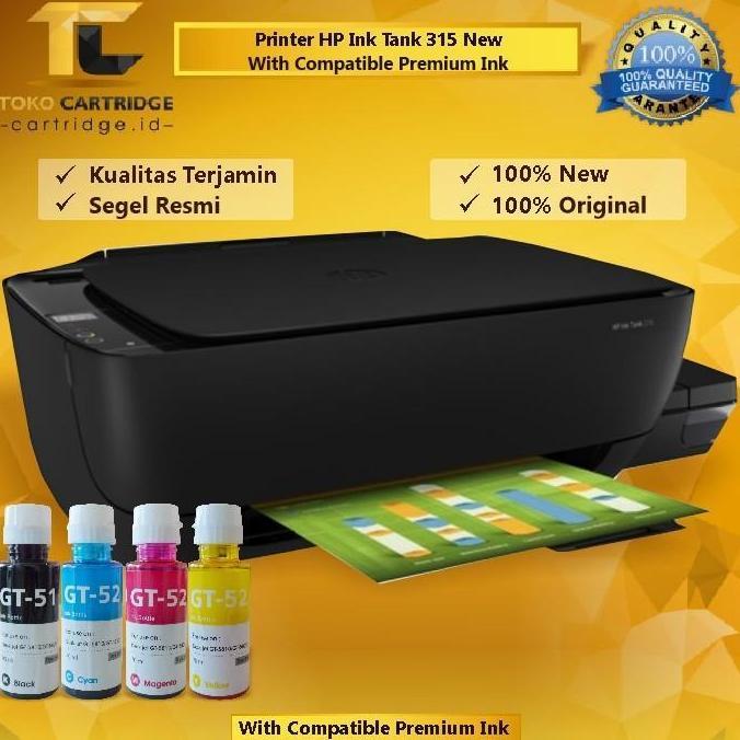 Terlaris Printer Hp 315 Ink Tank All In One Inktank Hp315 Infus Print Scan Copy