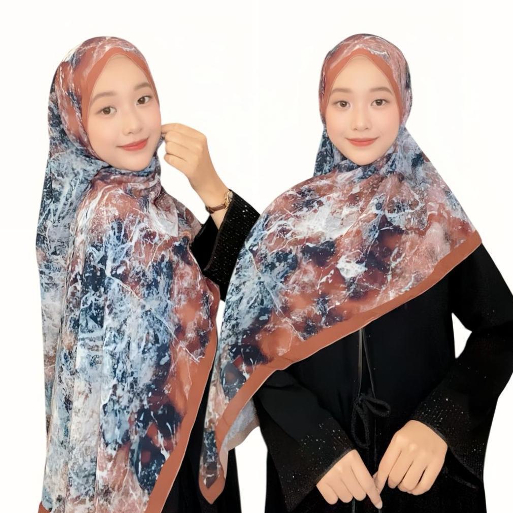 PASHMINA TURKI MOTIF 180X75 CM/ JILBAB PASMINA ARABIAN MOTIF KEKINIAN Ramadhan
