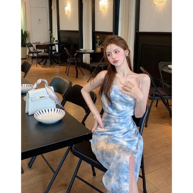 Ftx- 452 Elegant White Long Sexy Summer Dress Big Size 4Xl Panjang Wanita Putih Dress Pantai Bunga T