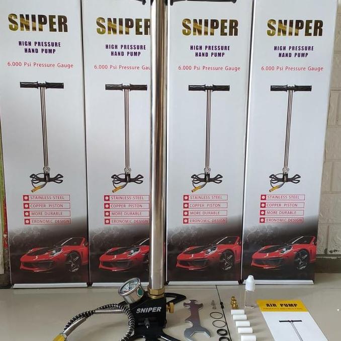 POMPA PCP 6000PSI, KOMPA PCP, POMPA PRESSURE GAUGE 6000PSI.