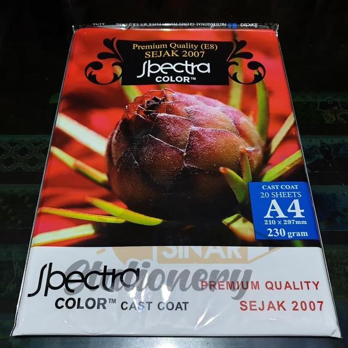 Kertas photo glossy 230gr spectra