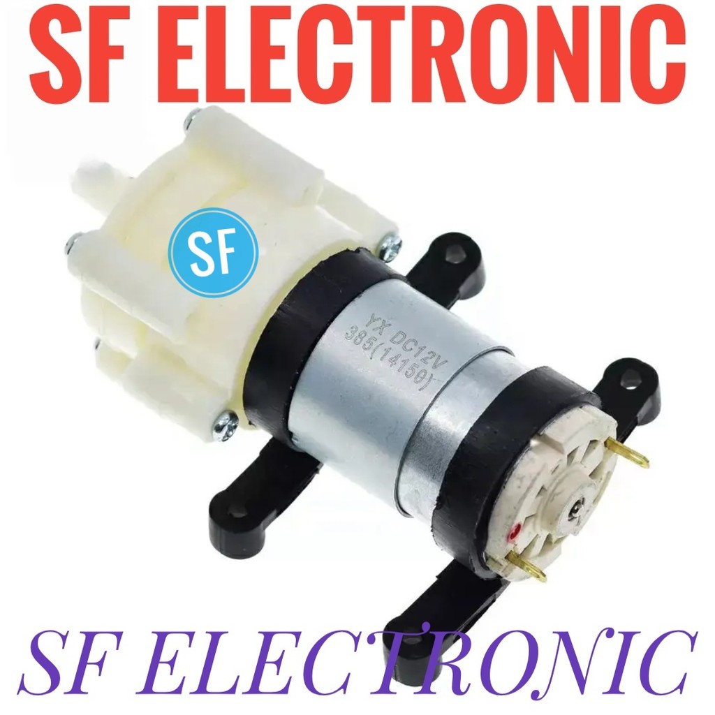 Dinamo Pompa Dispenser Galon Bawah 12volt DC Universal