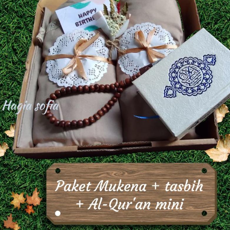 Tahan Lama Hampers  Mukena Katun Mikro Renda Murah / Kado Ulang Tahun /Kado  Pernikahan /Kado Istri 