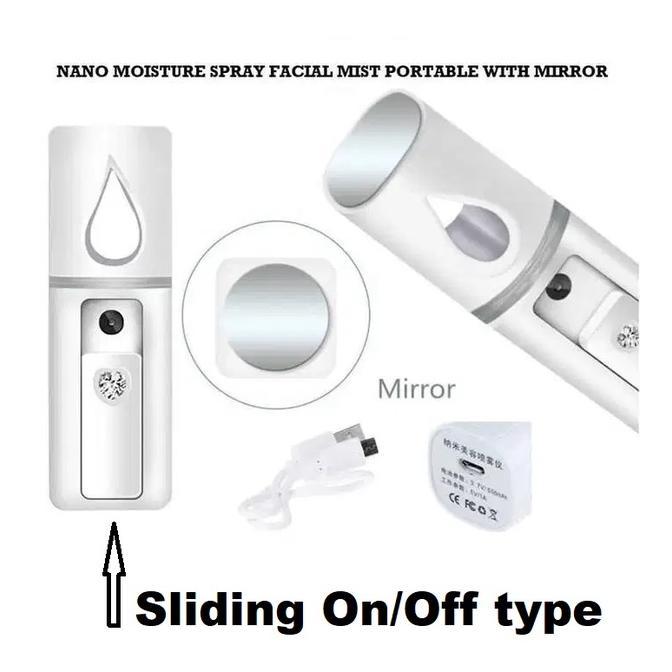 Best Deals Ori Mini Nano Spray Ions Perawatan Kulit Wajah Nano Mata Nano Spray 2 In 1
