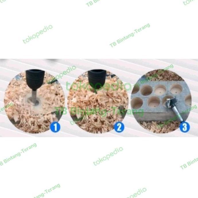 MATA BOR ENGSEL SENDOK KAYU 15 MM FORSTNER CARPENTER DRILL BIT