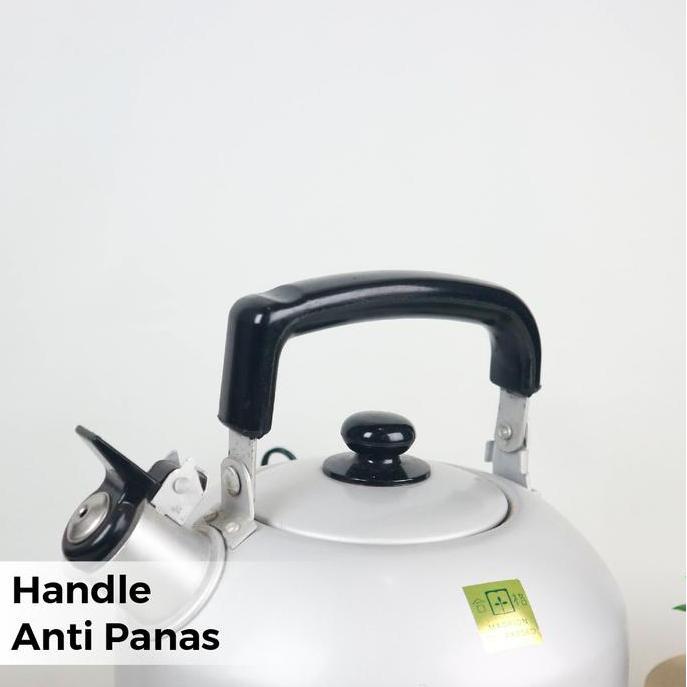 Ready Maspion Teko Bunyi Siul Listrik 22 Cm Aluminium Silver Anti Karat 3 Kapasitas 3 Lite Hemat Ene