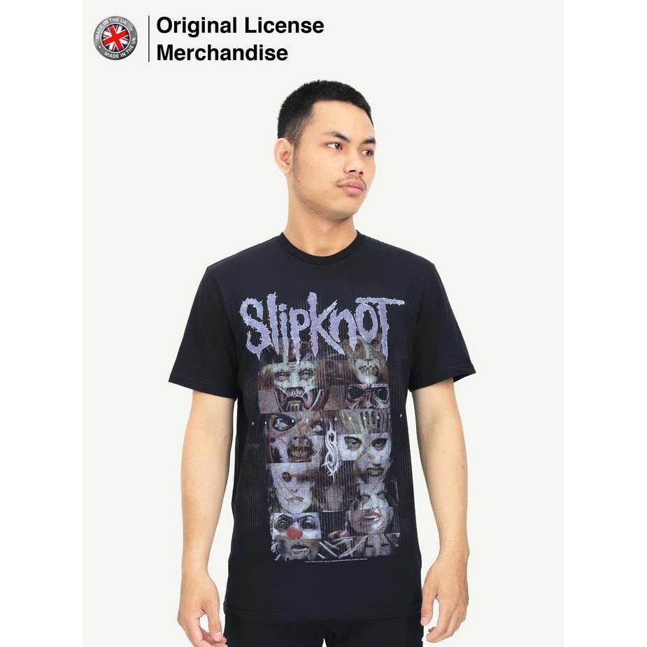 Baju Kaos Band SLIPKNOT Official Back Print Gildan Softstyle Creatures