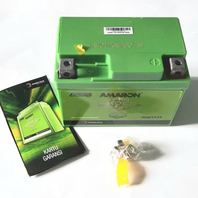 Promo Aki motor Amaron Etz5s Diskon